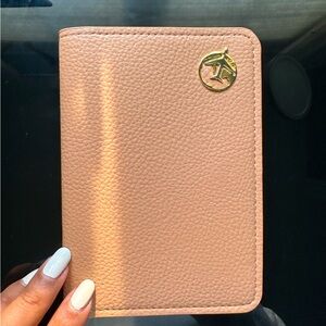 NEW Passport Holder in Peach